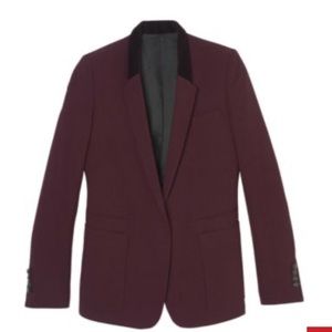 The Kooples burgundy blazer